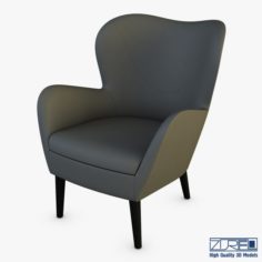 Arc armchair 3D Model
