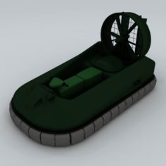 Transportation motorboat 1 3D Model