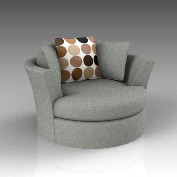 Leesburg love seat 3D Model