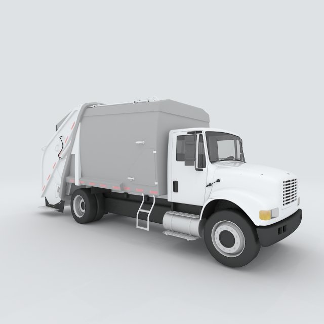 Vehicles – garbage removal vehicles 3D Model