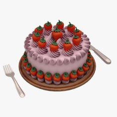 Cake 02 3D Model