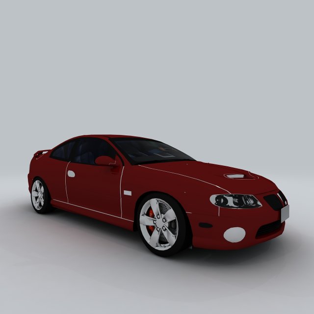 Vehicle – supercar car 42 3D Model