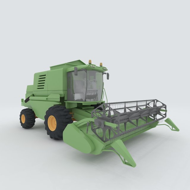 Vehicle harvester 3D Model