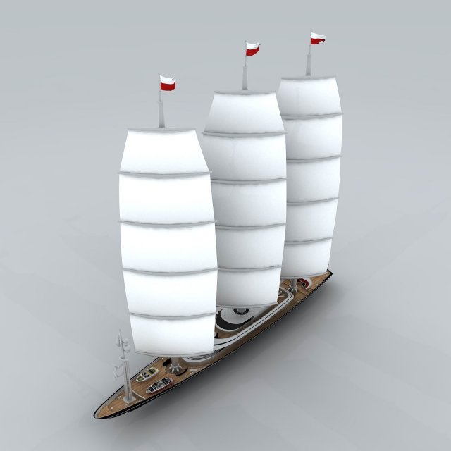 Transportation Sailing 58529 3D Model
