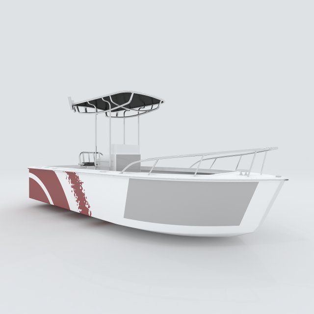 Vehicle Yacht 15508 3D Model