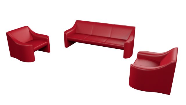 Sofa v1 3D Model