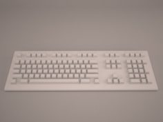 Keyboard Free 3D Model