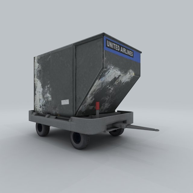 Vehicle – card compartment 07 3D Model