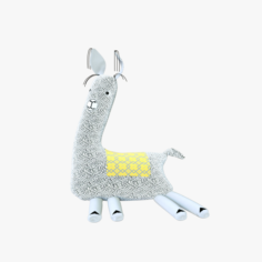 Soft Toy of A Llama 3D Model