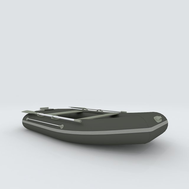 Vehicle canoeing 15103 3D Model