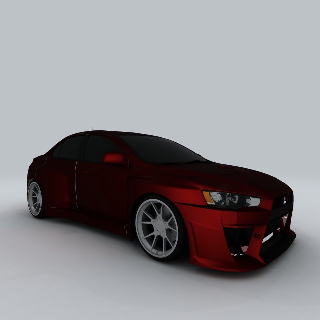 Vehicle – supercar car 15 3D Model