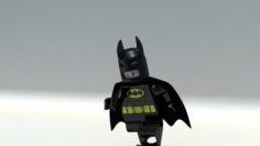 Lego Batman rig rig face 3D Model