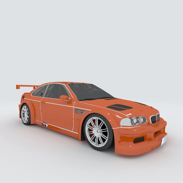 Vehicle – supercar car 47 3D Model