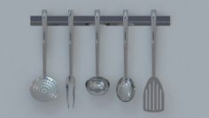 Kitchen Instruments 3D Model