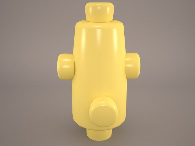 Fire Hydrant 1 3D Model