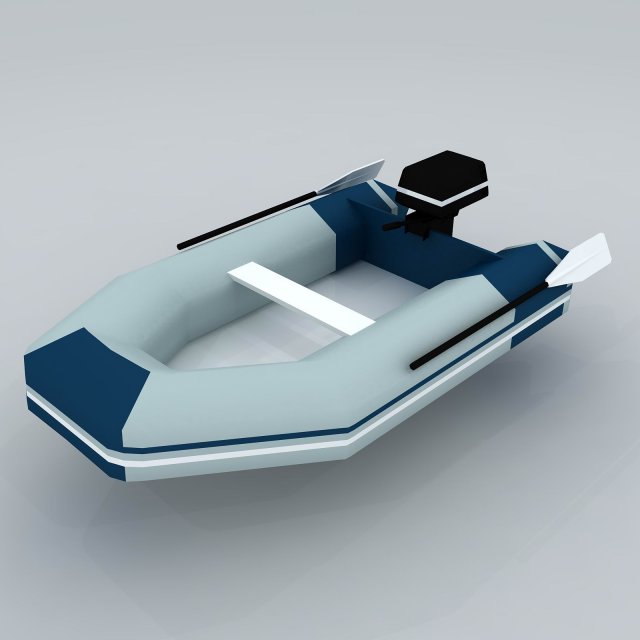 Transportation – Kayaking 04 3D Model