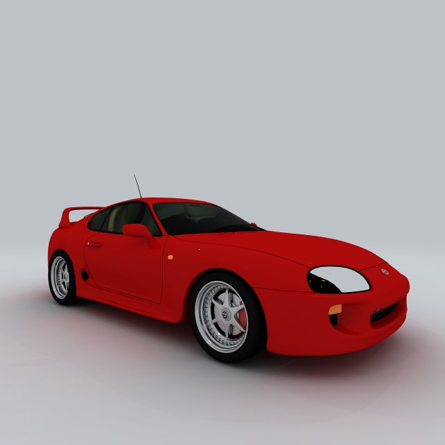 Vehicle – supercar car 86 3D Model