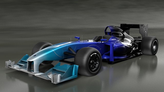 Lotus Exos Type 125 Bolide Formula-1 3D Model