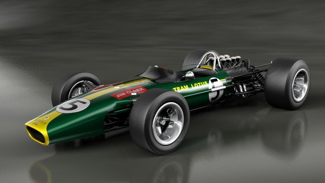 Lotus Type 49 3D Model