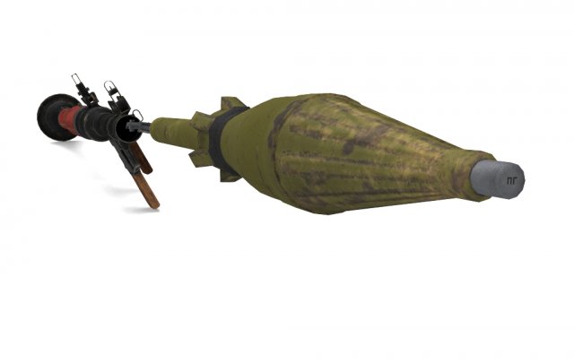 RPG 7 3D Model