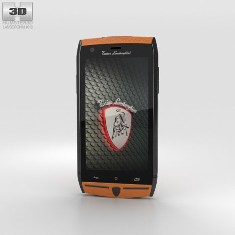 Tonino Lamborghini 88 Orange 3D Model