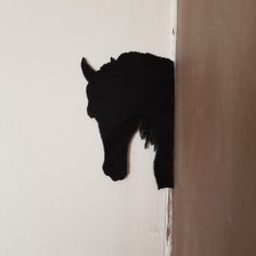shadow of a horse and a dog 3D Print Model