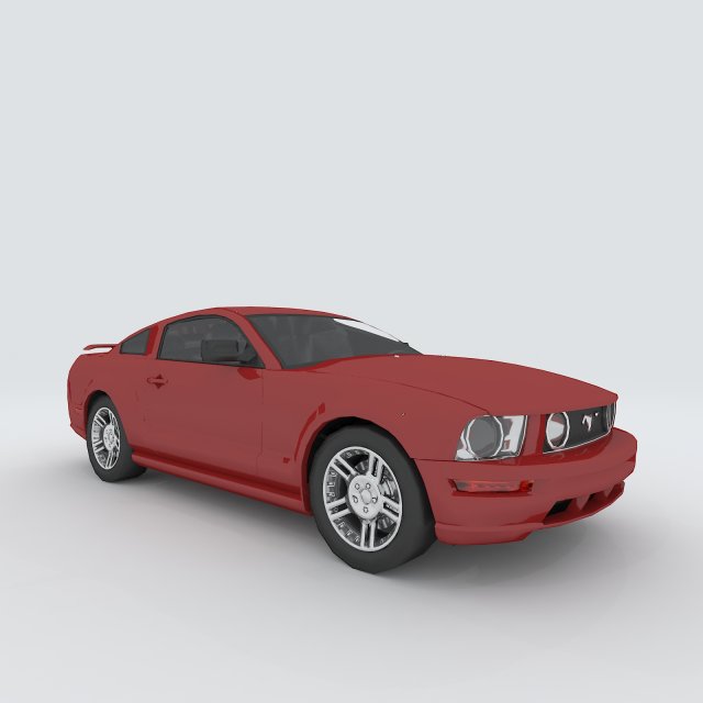 Vehicle Cars D6446 3D Model