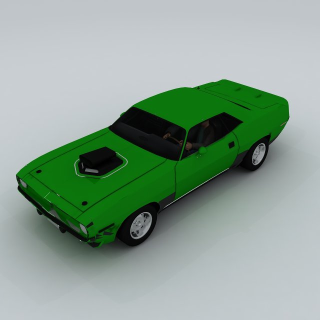 Vehicle Cars 6160 3D Model