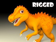 Cartoon dinosaur 3D Model