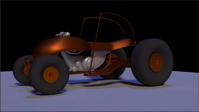 Dune Buggy car 3D Model