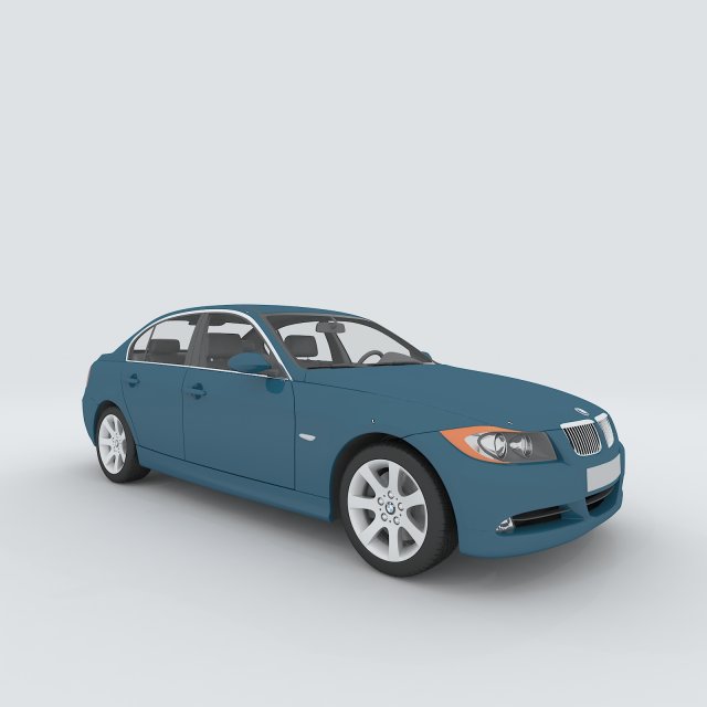 Vehicles – Mercedes-Benz BMW Volkswagen Audi car 194 3D Model