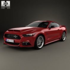 Ford Mustang Shelby Super Snake 2015 3D Model