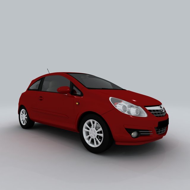 Vehicle Cars 6256 3D Model