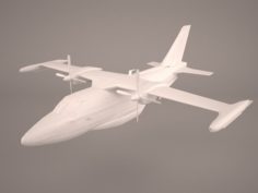 Mitsubishi Mu-2 3D Model
