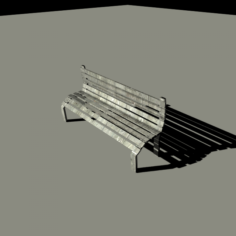 Bench 3D Model