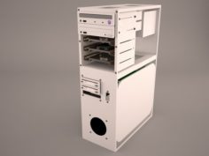Old PC Compaq deskpro 4 3D Model