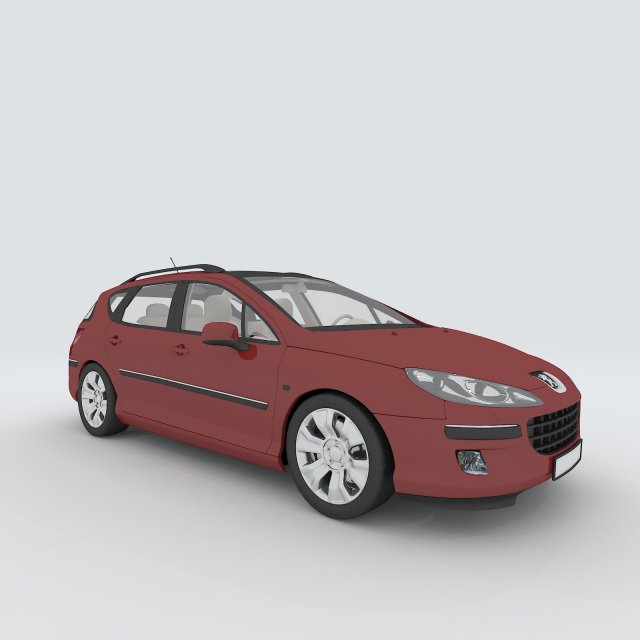 Vehicles – Mercedes-Benz BMW Volkswagen Audi car 172 3D Model