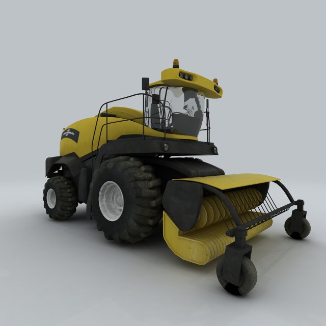 Vehicle – harvester 03 3D Model