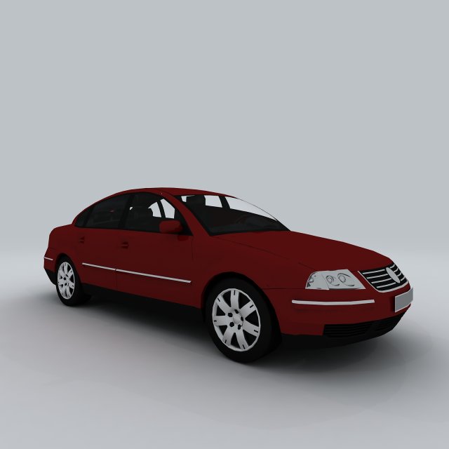 Vehicle Cars D6429 3D Model