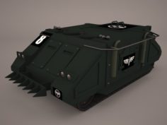 Rhino Tank 3D Model