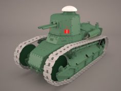 Sturmpanzer Brummbau 3D Model