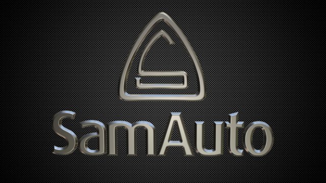 Sam auto logo 3D Model