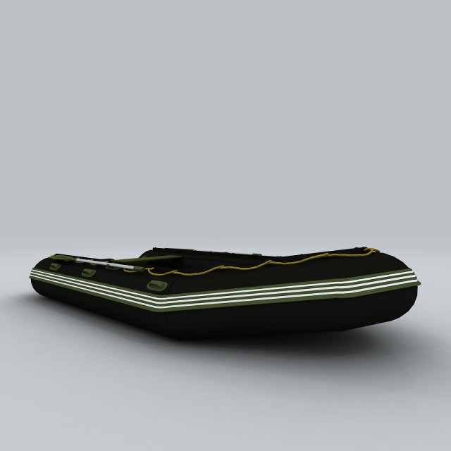 Transportation – Kayaking 02 3D Model