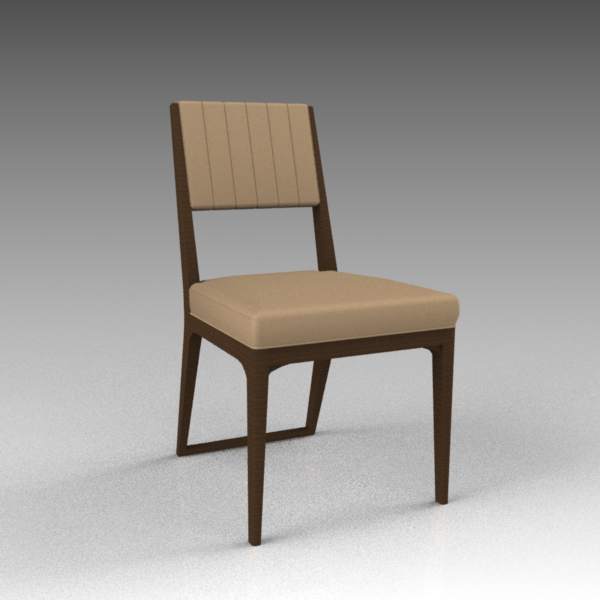 Avalon dining chair 3D Model