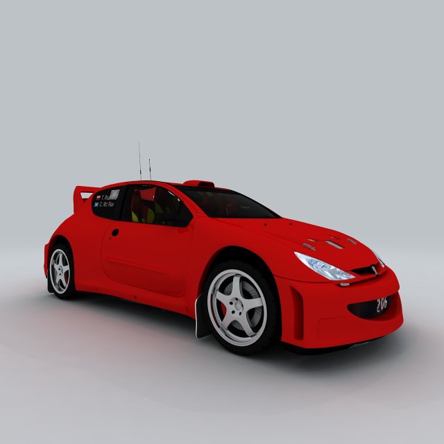 Vehicle – supercar car 34 3D Model