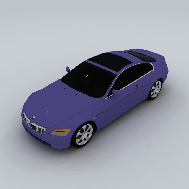 Transportation – BMW Car 09 3D Model