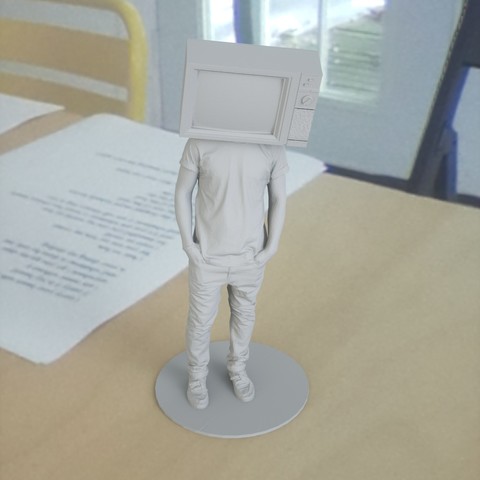 humantv 3D Print Model
