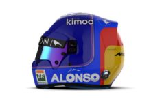 Helmet Bell HP7 2018 – Alonso 2018 3D Model