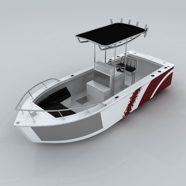 Transportation – Yacht 16 3D Model