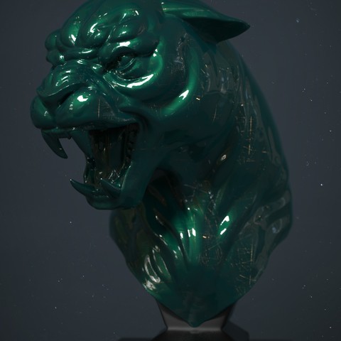 Panther  3D Print Model